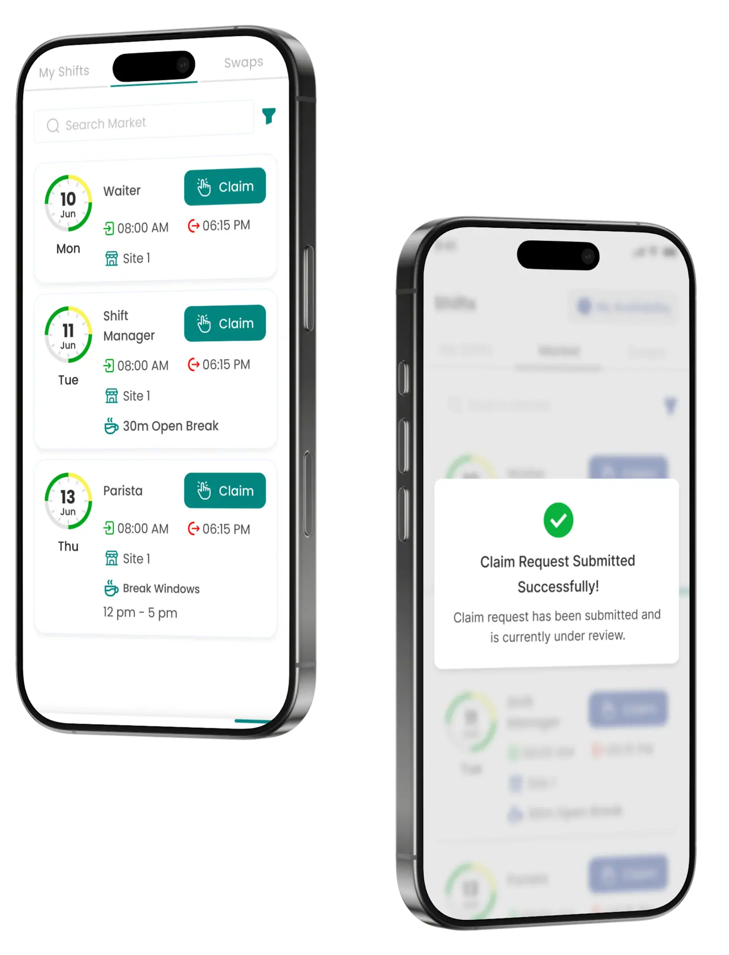 Fill coverage gaps in minutes with Shift Market.